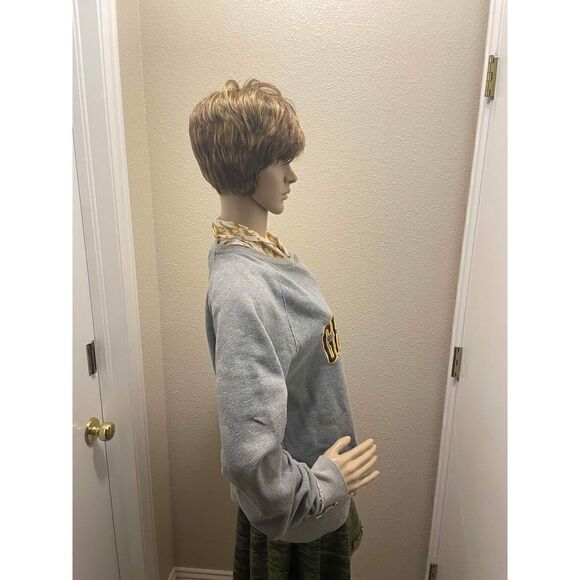 Harry Potter Embroidered Sweatshirt Griffindor Loose Fit Pullover Women’s L 16 - Picture 6 of 13